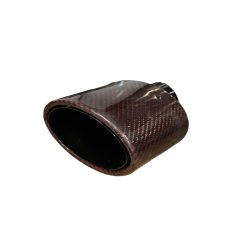 Rrhale Rd Carbon Oval 150-95/76mm. Twill Clear/Black
