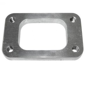 Turboflange T3, med gevind, rustfri 304, 10 mm. Tyk