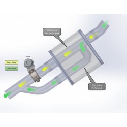 Dmper Oval 63 til spjld