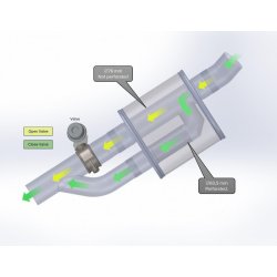 Dmper Oval 76 til spjld
