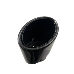 Rrhale Singel Carbon Oval 150-95/63mm. Twill Clear/Black