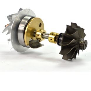 Thrust bearing turbo