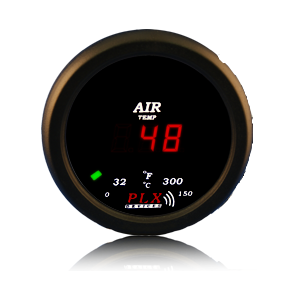 PLX Devices DM-5 AIT Black iMFD Display Module, Air Intake Temperature