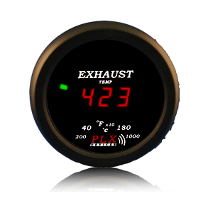 PLX Devices DM-5 EGT Black iMFD Display Module, Exhaust Gas Temperature