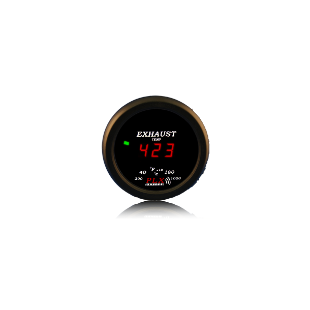 PLX Devices DM-5 EGT Black iMFD Display Module, Exhaust Gas Temperature