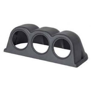 Indbygningsramme til 3 instrumenter