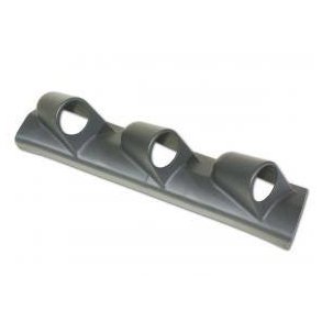 Indbygningsramme til 3 instrumenter