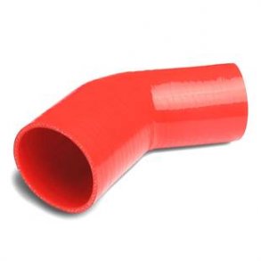 76 mm. 45 grader silikone bjning