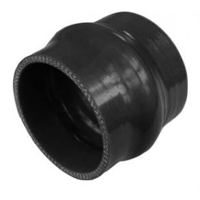 76 mm. Lige silikone Hump Hose, enkelt