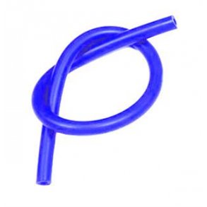 8 mm. lige silikone vacum slange med tekstil lag