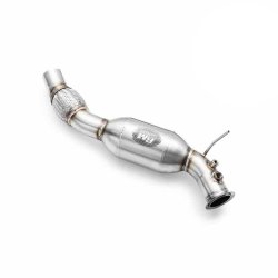 Downpipe m. lyddmper til BMW 1, 3, 5, X1 serie