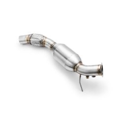Downpipe m. lyddmper til BMW 1, 3, 5, X1 serie