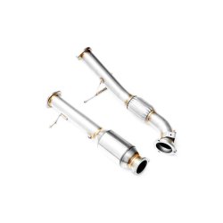 Downpipe Ford Fiesta Mk.6 ST 180 1.6 SCTI inkl. 100-celles euro3 katalysator