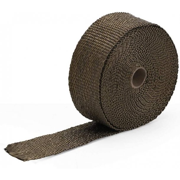 2" (50 mm) heatwrap, 10 m rulle sort 