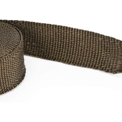 2" (50 mm) heatwrap, 10 m rulle sort 