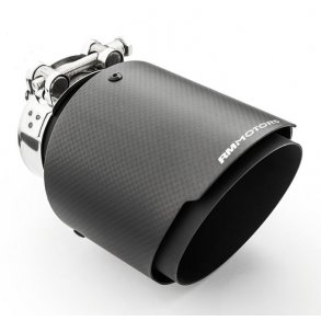 Rrhale med carbon, 76 mm / 3,5