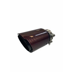 Rrhale Rd Carbon Rund 101/76mm. Twill Clear/Black 