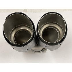 Rrhale med carbon, dobbelt afgang