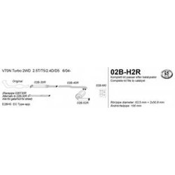 Volvo V70 Turbo 2WD 6/04-