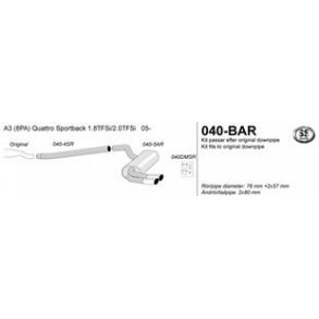 Audi A3 2.0TQ Sportb