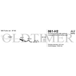 Saab 900 Turbo kat 87-